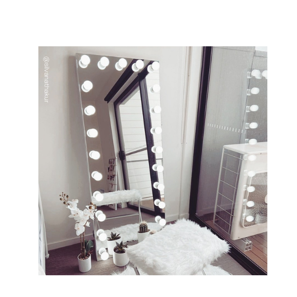 Hollywood FullLength Vanity Mirror Etoile Collective